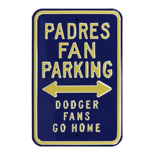 Authentic Street Signs Authentic Street Signs 32525 Padres & Dodgers & Go Home Street Sign 32525